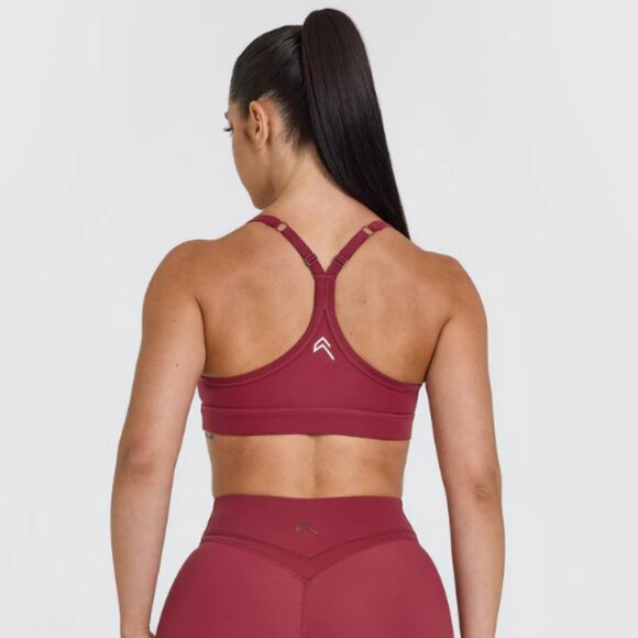 Oner Active Everyday Sports Bra in Burnt Cherry - Picture 2 of 3